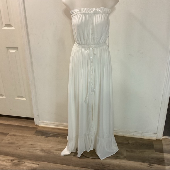 TART Ryden White Maxi Dress Size S NWT - Picture 4 of 13